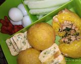 Foto langkah ke 8 dari resep Yellow Rice Ball (Bola-bola Nasi Kuning 4⭐).