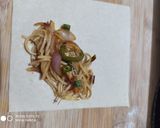 A picture of step 6 of Chinese platter(with wheat flour spring roll).