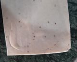 A picture of step 3 of Flower Samosa.
