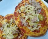 صورة لخطوة 7 من وصفة ميني بيتزا 🍕🤩