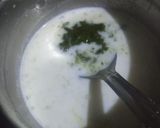A picture of step 4 of Peanuts Stuffed Banana Appe in Spinach Sabudana Pudding.