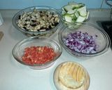 Foto del paso 2 de la receta: Salmón al horno con guiso de berenjenas y zucchini