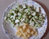 A picture of step 2 of Jhinge Aloo Posto (Turai / Ridge Gourd with Poppy seed).