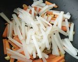 Foto langkah ke 8 dari resep Tumis Lobak Wortel.