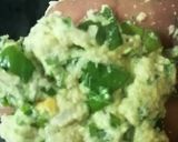 A picture of step 6 of Thotakura vada.