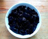 A picture of step 4 of Grass Jelly with Brown Sugar and Milk ❤ Yummy!!!.