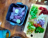 Foto langkah ke 1 dari resep Cumi Pete Bertabur Cabe.