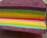 Foto langkah ke 10 dari resep Mini rainbow rollcake.