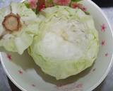 กะหล่ำปลีไส้ไข่ตุ๋น วิธีทำสูตร 5 รูป