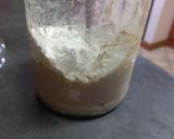 A picture of step 3 of Sourdough starter.
