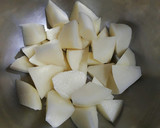 Foto del paso 16 de la receta: Patatas al curry rojo panang. Mi versión de las patatas bravas