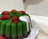 Foto langkah ke 4 dari resep Low carb matcha coklat puding.