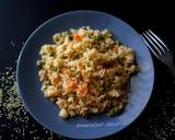 Couscous upma recipe step 2 photo