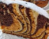 Foto del paso 6 de la receta: Torta Cebra de chocolate, dulce de leche y vainilla