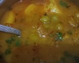 A picture of step 4 of Aloo matar ki sabji.