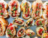 Hình bước làm 2 của món Bánh mì nướng