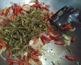 Foto langkah ke 3 dari resep Nasi Bakar Teri dan Sambal.
