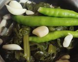 लहसुनी आलू पालक (lehsuni aloo palak recipe in Hindi) रेसिपी चरण 3 फोटो