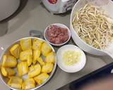 ถั่วงอกผัดเต้าหู้หมูสับ วิธีทำสูตร 1 รูป