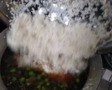 A picture of step 7 of Methi matar pulao.