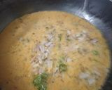 A picture of step 2 of Pitla ki recipe.