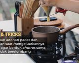 Foto langkah ke 6 dari resep Mini Churros Pakai Susu: Modal GARPU!.