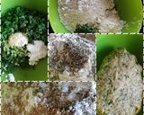 A picture of step 1 of Mix Bhaji Thepla.