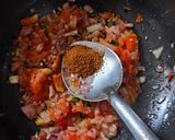 A picture of step 3 of Beetroot pav bhaji.