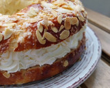 Foto del paso 9 de la receta: Roscón de Reyes 2025 v2: Con almendra y azúcar y relleno de nata