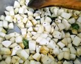 A picture of step 3 of Beneficial turnips dish.
