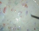 A picture of step 5 of Salad raita home made style.