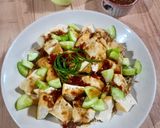 Foto langkah ke 5 dari resep Rujak Toge Tahu.