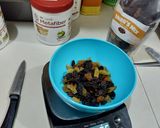 Foto langkah ke 2 dari resep Anabolic Pumpkin Sweet Cheese Raisin Buns |High Protein, Low Calorie, Sugar Free.