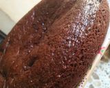 A picture of step 3 of Vanilla and chocolate cake.