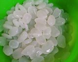 Foto langkah ke 1 dari resep Manisan Kolang Kaling Sirup Marjan.