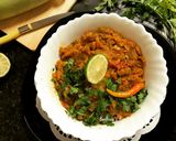 A picture of step 8 of Lauki Bharta (Mashed Bottle Gourd Curry).