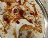 A picture of step 2 of Creamy Dahivada.