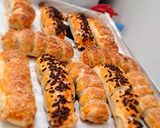 Foto langkah ke 3 dari resep Bolen pisang puff pastry simpel.