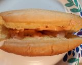 A picture of step 2 of Lionhead Meatball Sub.