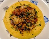 Foto del passaggio 4 della ricetta Polenta con pollo in umido