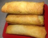 A picture of step 1 of Spring rolls.