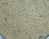 A picture of step 5 of Apple Mawa Burfi.