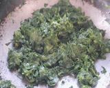 A picture of step 1 of Methi Malai Matar.