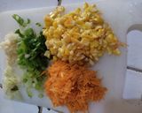 Foto langkah ke 1 dari resep Vegetable Gabin Saos Mentai.