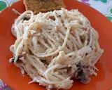 Foto del paso 8 de la receta: Pastas en Salsa de Queso y Champiñones 🍝🧀
