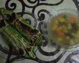 Foto langkah ke 4 dari resep Nasi Bakar Sambel Kemangi.