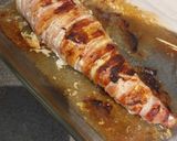 A picture of step 4 of Monkfish Roast Wrapped in Bacon.