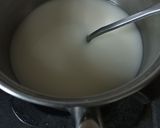 Foto langkah ke 2 dari resep Puding susu buah naga.