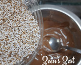 A picture of step 2 of 20 minutes Amaranth Chocolate Bars.