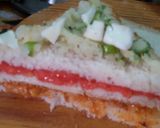 A picture of step 7 of Classic fruit mix club sandwich.